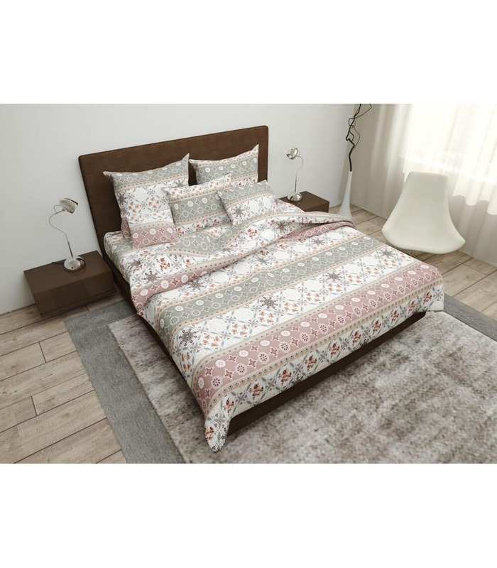 Комплект постельного белья Орнамент ᗍ бязь, Украина, натуральная ткань