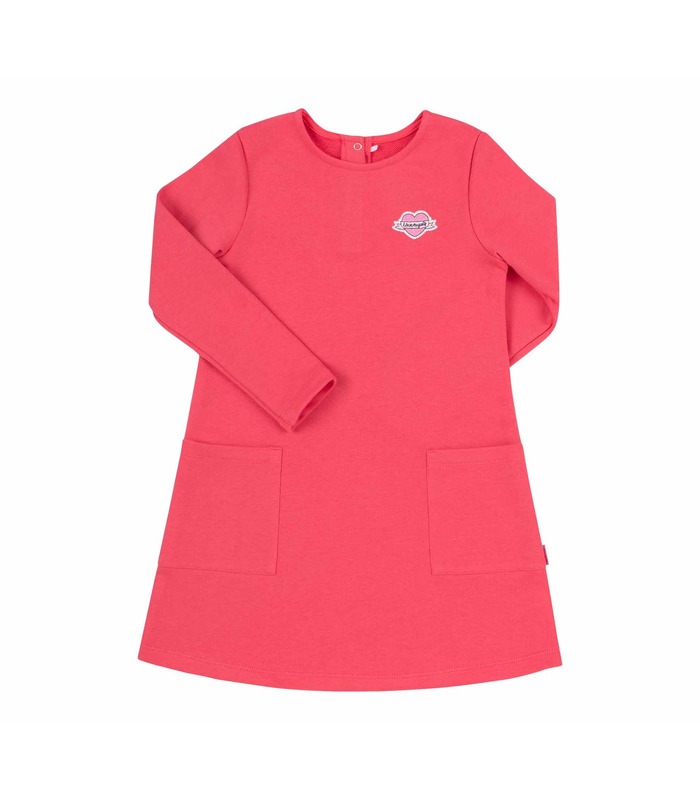 Дитяча сукня Рубі ПЛ305 KO ➤ коралова дитяча сукня з тринитки