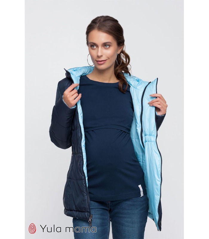Двостороння куртка Флойд BB від Юла Мама у категорії Верхній одяг для вагітних на МамаТато