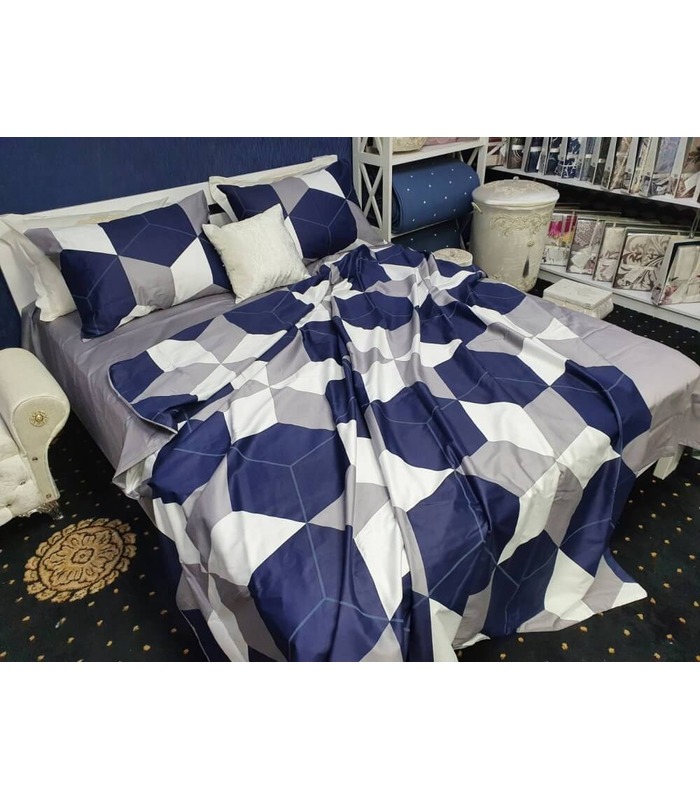 Комплект постільної білизни Остін ᗍ сатин Люкс ※ Україна, натуральна тканина