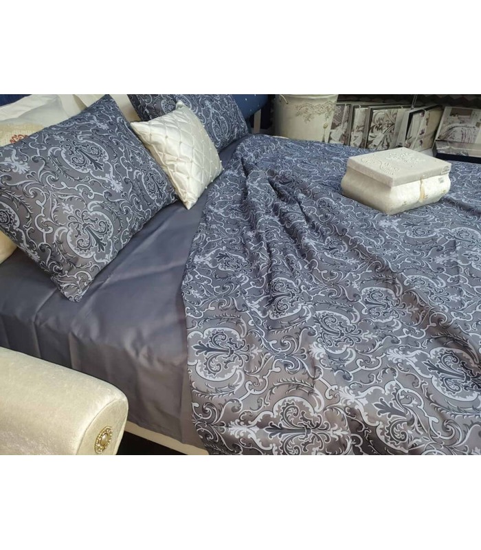 Комплект постільної білизни Крістоф ᗍ сатин Люкс ※ Україна, натуральна тканина