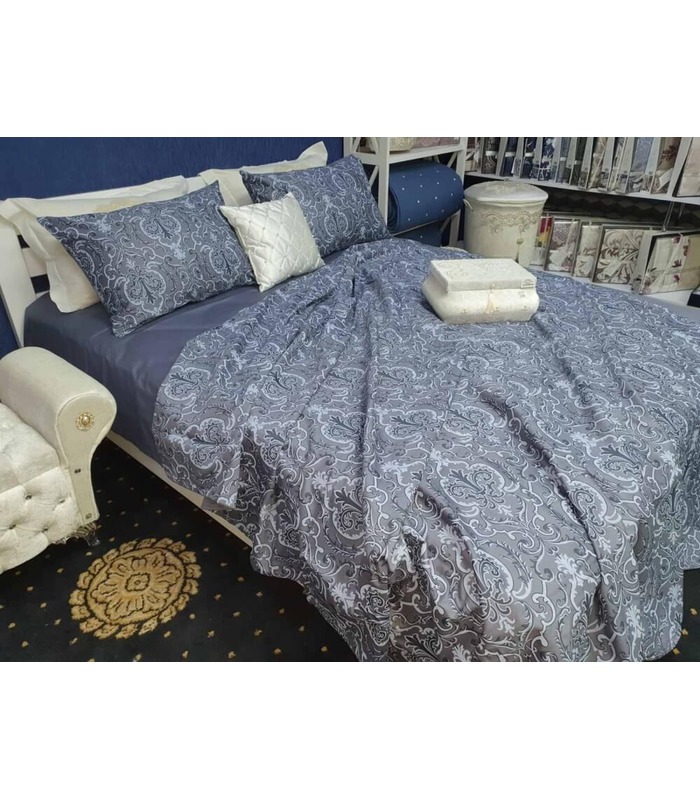 Комплект постельного белья Кристоф ᗍ сатин Люкс ※ Украина, натуральная ткань