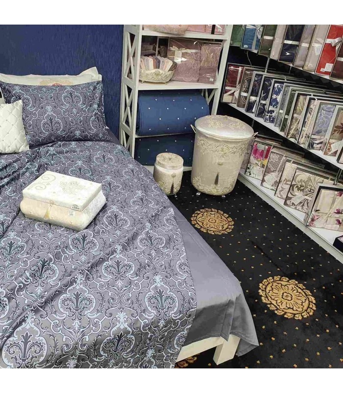 Комплект постільної білизни Крістоф ᗍ сатин Люкс ※ Україна, натуральна тканина