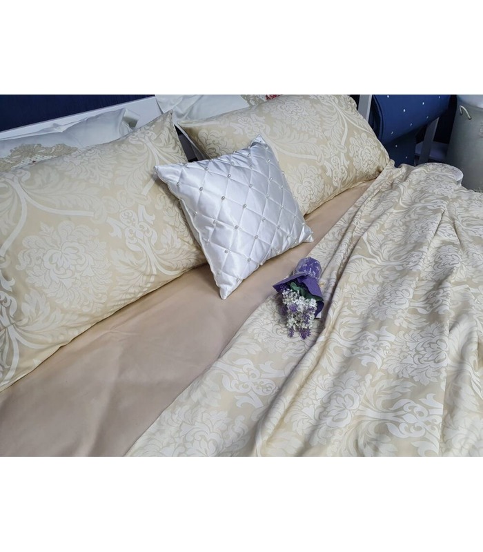 Комплект постільної білизни Леруа ᗍ сатин Люкс ※ Україна, натуральна тканина