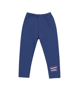 Детские лосины ШР267 (800) ➤ синие трикотажные штаны девочкам