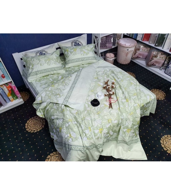 Комплект постельного белья Lili ᗍ сатин Люкс ※ Украина, натуральная ткань