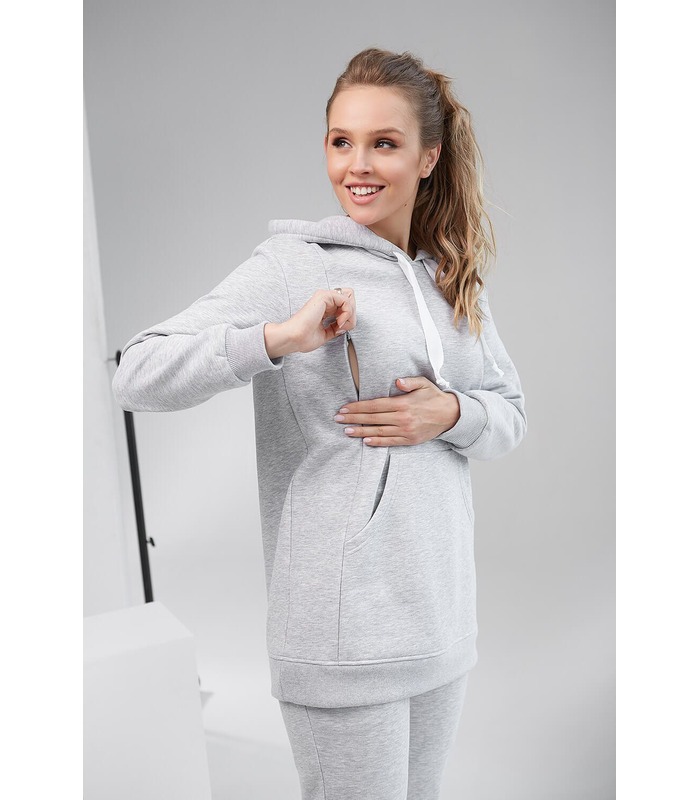 Худи Барбара мод.2105 1433 от Dianora в категории Свитера и свитшоты кормящим на МамаТато