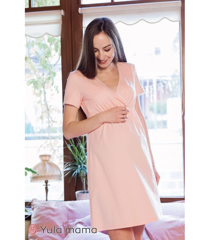 Ночная сорочка Алиса Лайт RO от Юла Мама в категории Ночные рубашки для кормления на МамаТато