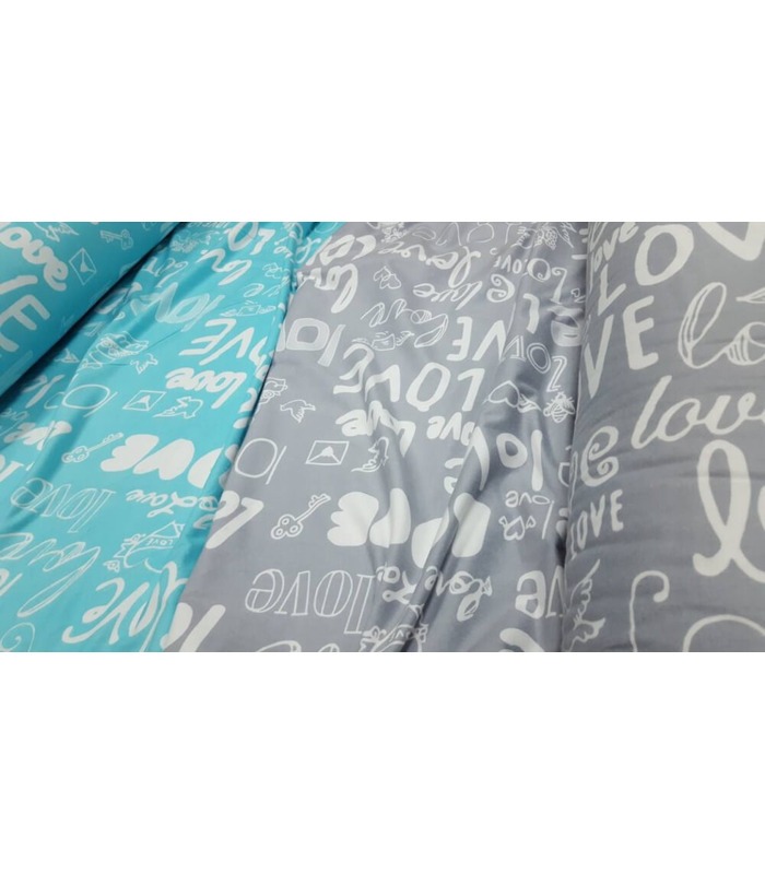 Комплект постільної білизни Лірика mix ᐉ фланель, Україна, натуральна тканина