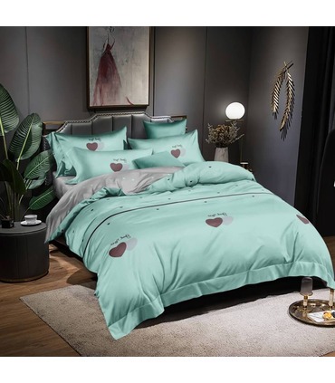 Комплект постельного белья Флер ᗍ сатин ※ Украина, натуральная ткань