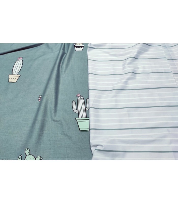 Комплект постільної білизни Ріо ᗍ сатин ※ Україна, натуральна тканина