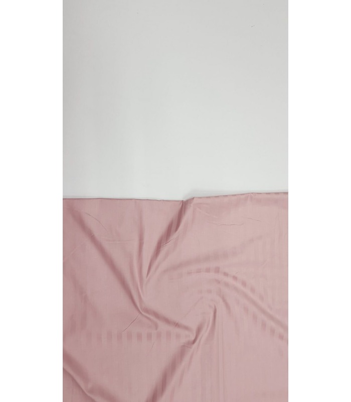 Комплект постільної білизни "Light Pink" Сатин Stripe зі 100% бавовни, смуга 1/1 см
