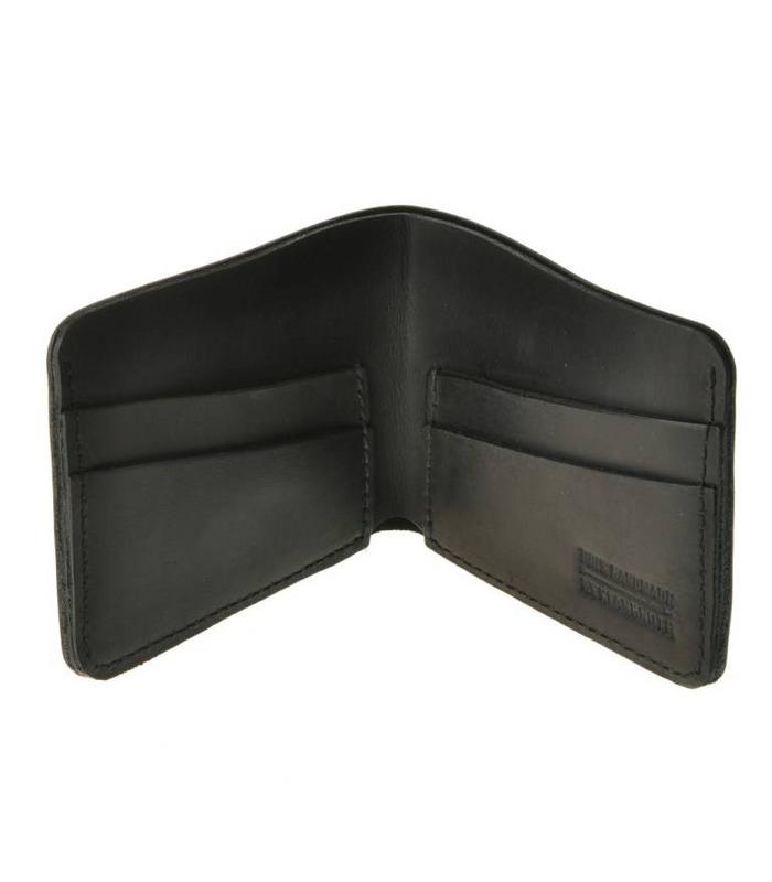 Шкіряне портмоне 4.1 з чотирма кишенями, Графіт.