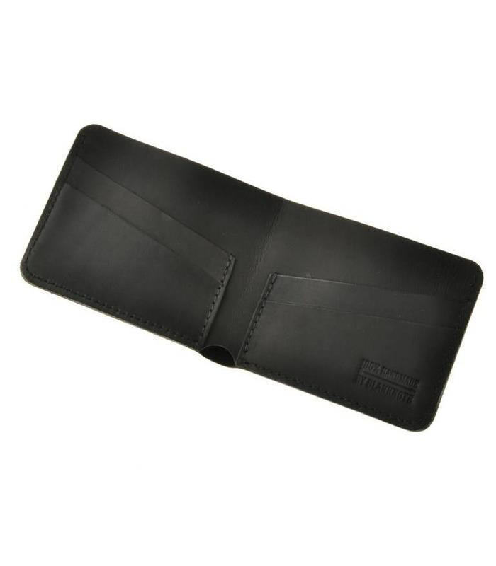 Шкіряне портмоне 4.1 з чотирма кишенями, Графіт.