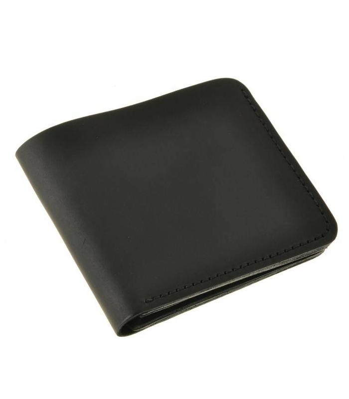 Шкіряне портмоне 4.1 з чотирма кишенями, Графіт.