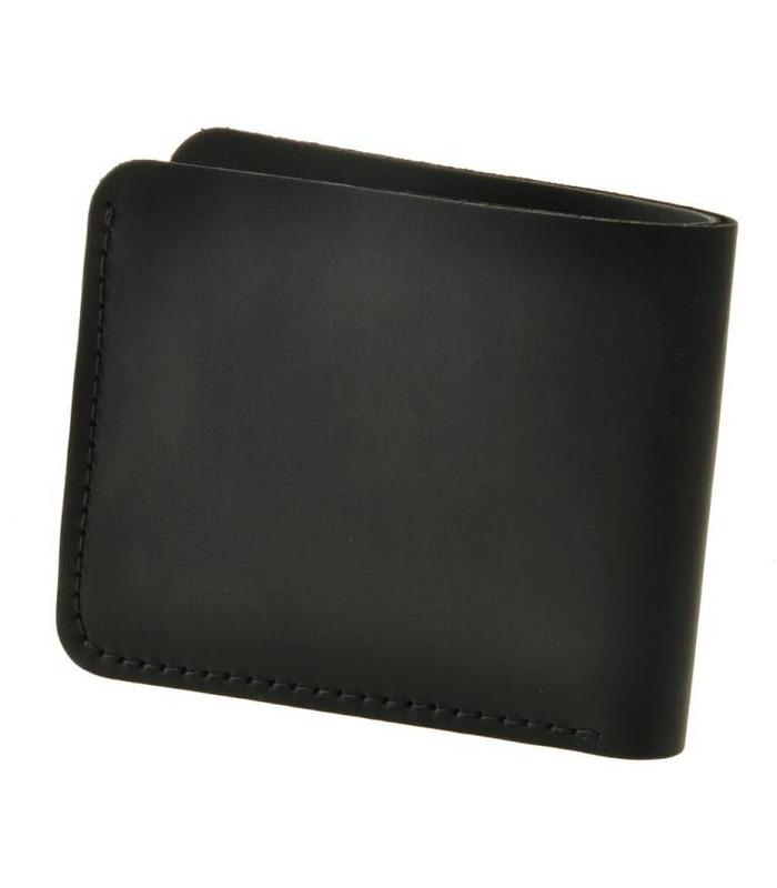 Шкіряне портмоне 4.1 з чотирма кишенями, Графіт.