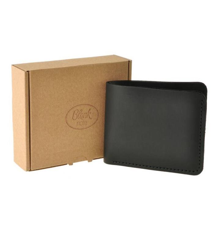 Шкіряне портмоне 4.1 з чотирма кишенями, Графіт.