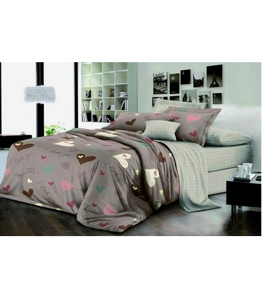 Комплект постельного белья "Лакки" ᐉ ранфорс, хлопок, возможен индивидуальный пошив