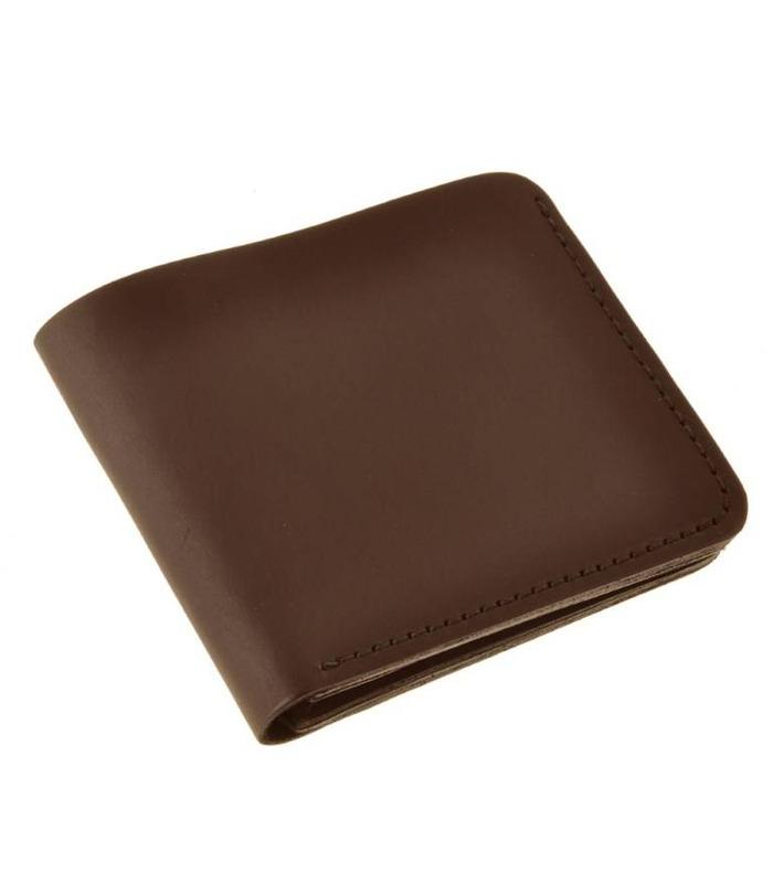 Шкіряне портмоне 4.1 з чотирма кишенями, Горіх.