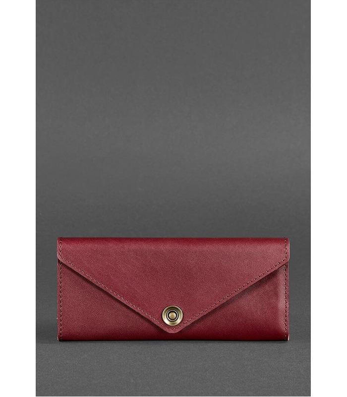 Кожаный кошелек 1.0 Виноград ᐉ Женский кошелек из натуральной кожи на МамаТато