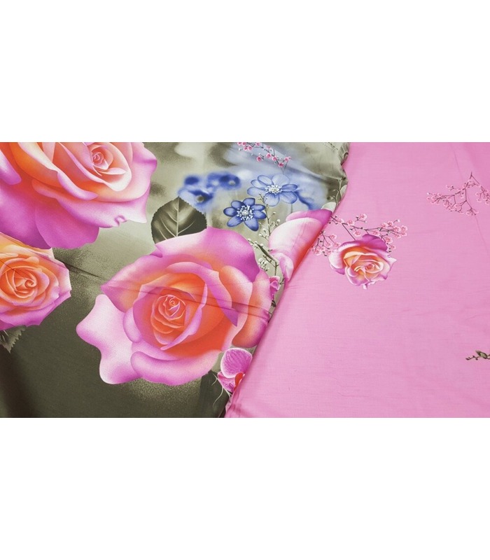 Комплект постельного белья Розалия ᗍ сатин ※ Украина, натуральная ткань