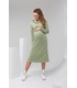 Сукня Норма PH, зелена спортивна сукня вагітним ат годуючим