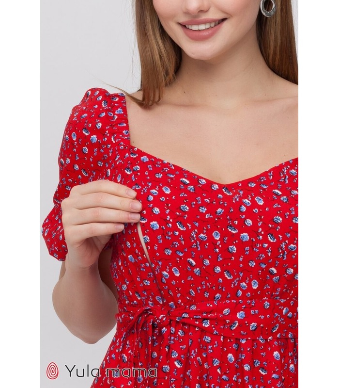 Платье Федерика RE от Юла Мама в категории Платья для кормления на МамаТато