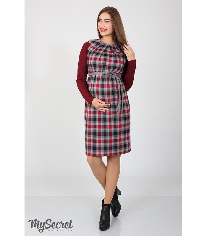 Сарафан у клітинку Devos для вагітних.