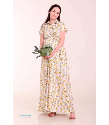 Платье Жасмин Желтые Цветы, купить платье для беременных