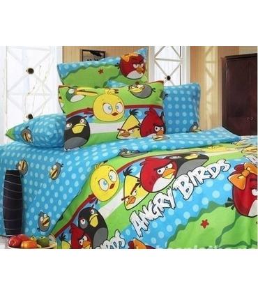 Комплект постільної білизни "Angry Birds".