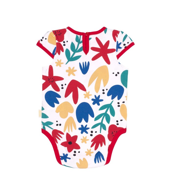 Боди БД181 KV, боди в цветочек