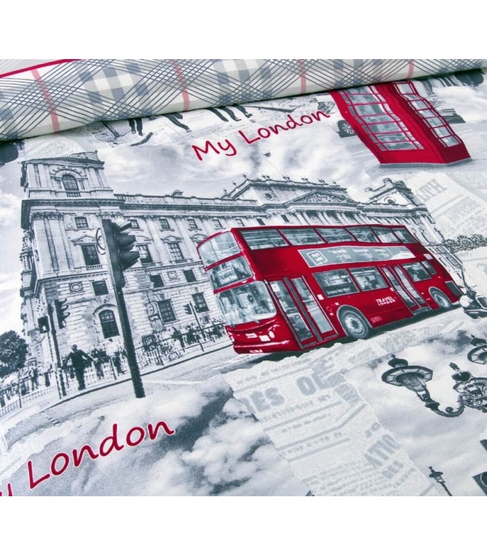 Постельное белье "London" ᐉ перкаль, пошив Украина, натуральная ткань