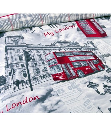 Постільна білизна "London" ᐉ перкаль, виробник Україна, натуральна тканина