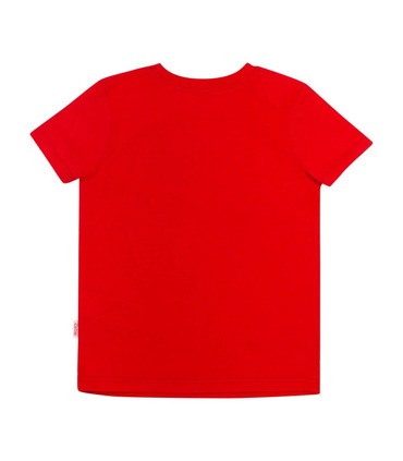 Футболка дитяча ФБ801 RE, червона футболка з роботом