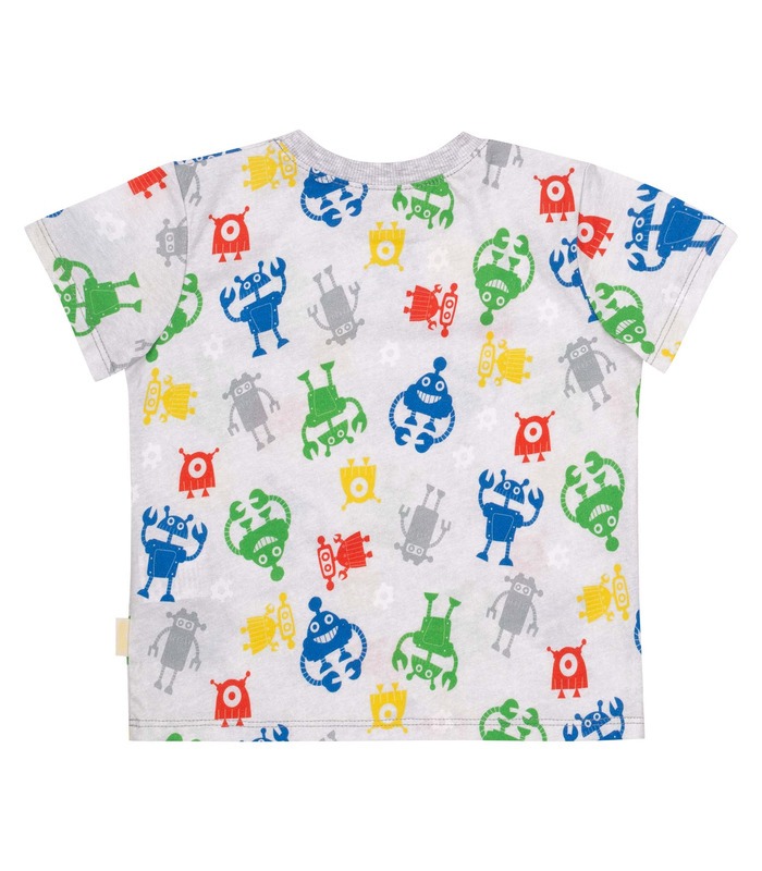 Футболка детская ФБ849, детская футболка с роботами