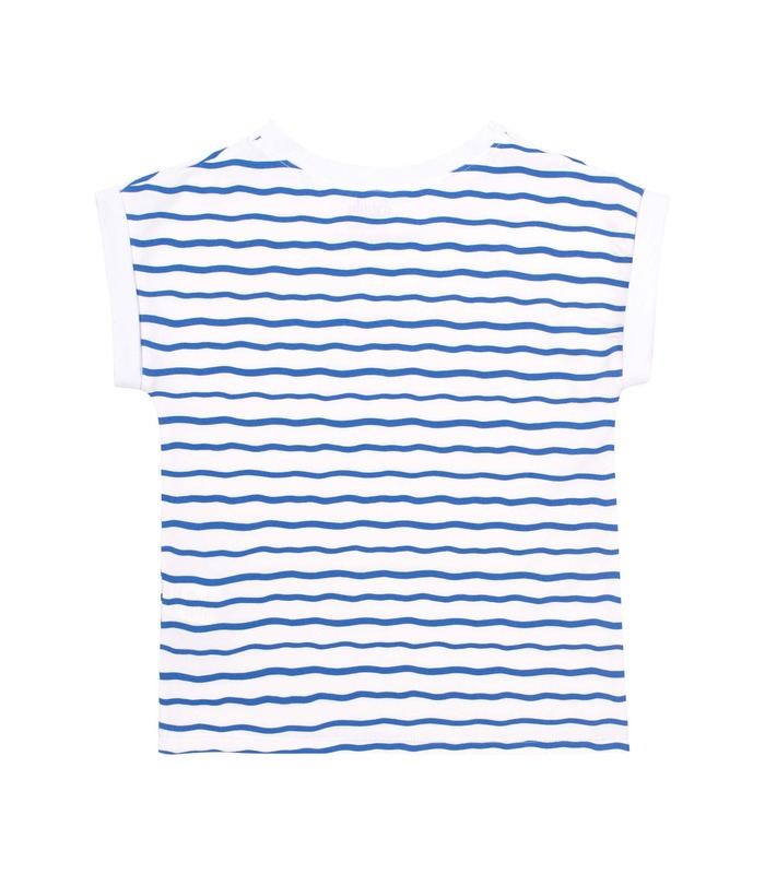 Футболка детская ФБ815 SM, полосатая футболка девочке