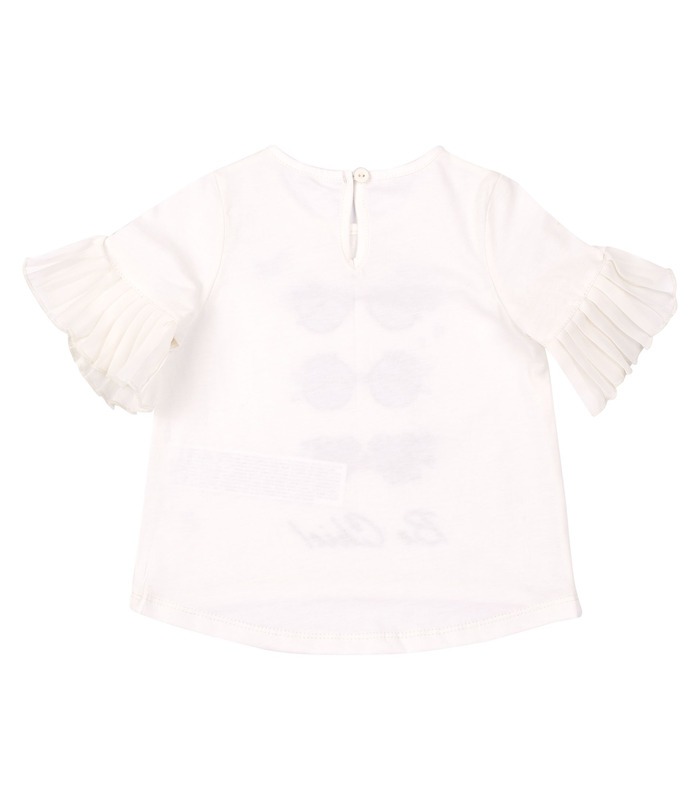 Футболка детская ФБ736, нарядная футболка девочке