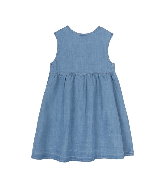 Платье детское ПЛ310 YE, джинсовое платье девочкам
