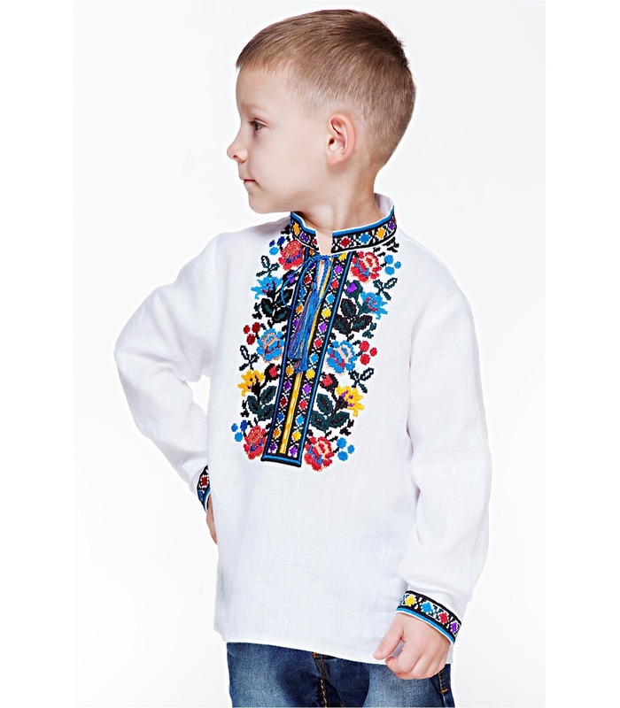 Детская вышиванка мод.025