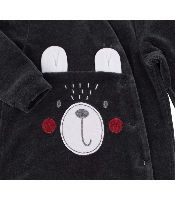 Комбінезон КБ168 CH, чорний дитячий комбінезон