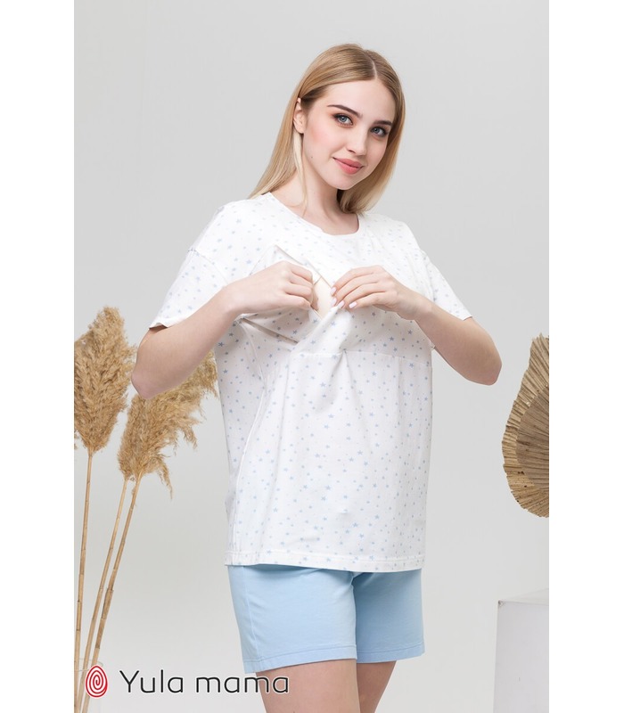 Піжама Дженіс BB від Юла Мама у категорії Піжами для годуючих мам на МамаТато