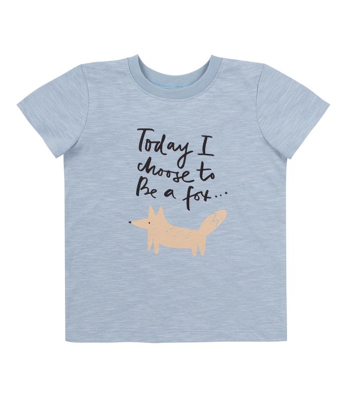 Футболка дитяча ФБ851 BB, блакитна дитяча футболка