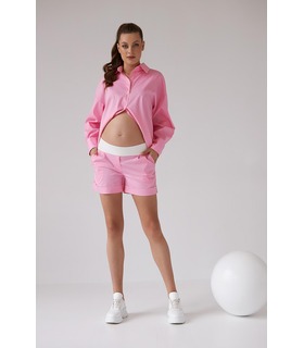 Шорти Грас RO ➤ рожеві шорти для вагітних від МамаТато