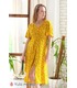 Сукня Ванесса, жовта сукня у квіточку вагітним та годуючим