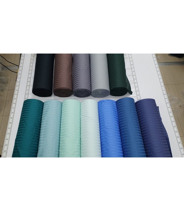 Постельное белье "Lux Light Mint" Сатин Stripe 1/1см - Комфорт-текстиль - стильные постельные комплекты на МамаТато