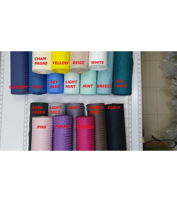 Комплект постільної білизни "Lux Pink" Сатин Stripe зі 100% бавовни, смуга 1/1 см