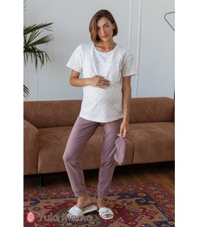 Штаны Линн ➤ пижамные штаны беременным от МамаТато