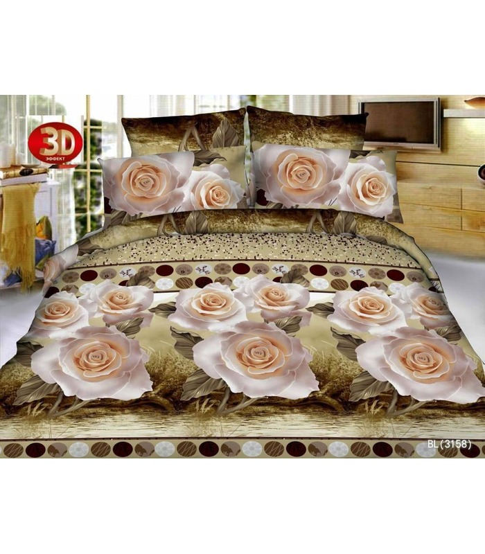 Комплект постільної білизни "Троянди 3158".