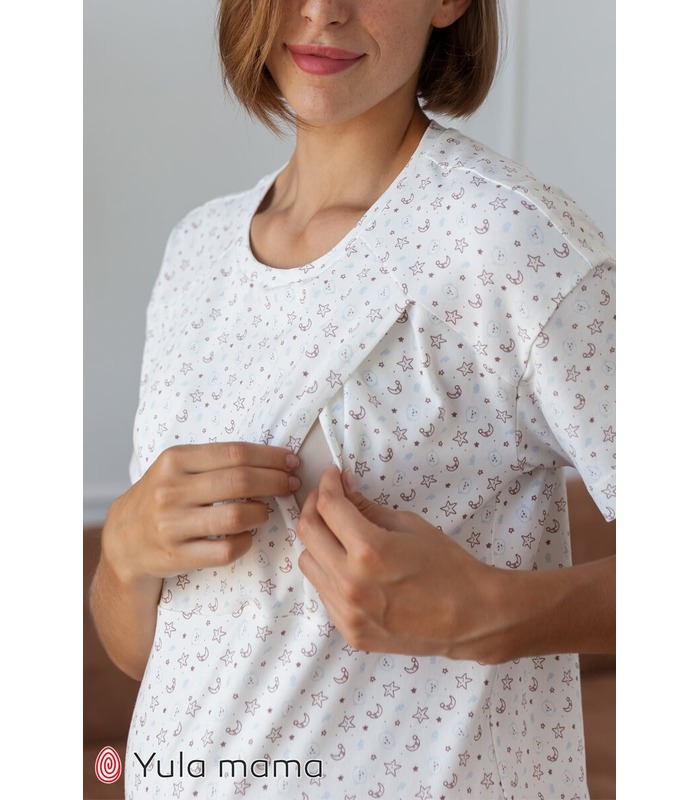 Футболка Айлін від Юла Мама у категорії Піжами для вагітних на МамаТато