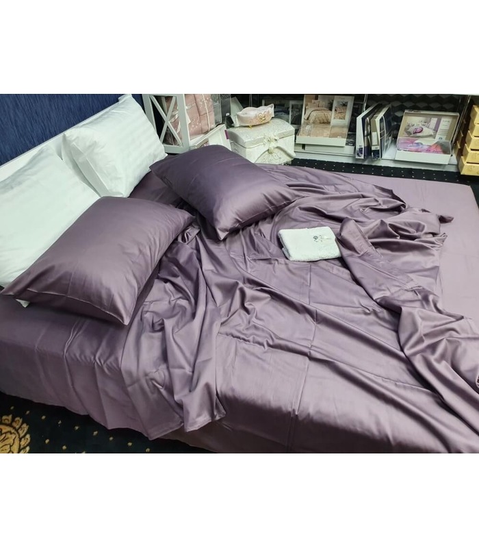 Комплект постільної білизни Excalibur №321 ᗍ сатин ※ Україна, натуральна тканина